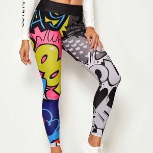 SHEIN COMIC LEGGINGS